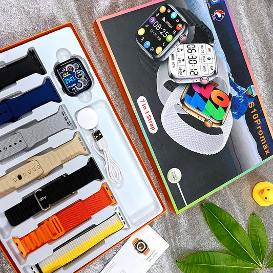 S10 Pro Max Smart Watch – 7‑in‑1 HD Display & Wireless Charging | Vibelinkss