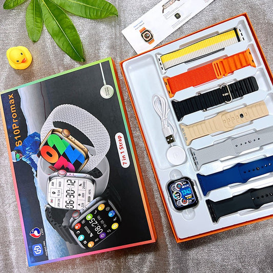 S10 Pro Max Smart Watch – 7‑in‑1 HD Display & Wireless Charging | Vibelinkss
