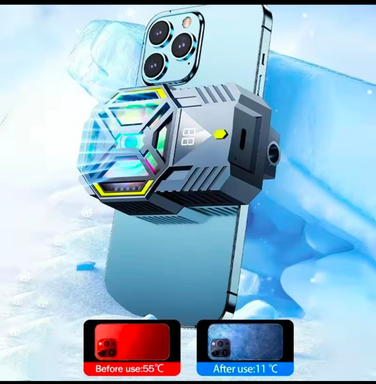 DY88 Smartphone Cooling Fan – Semiconductor Back-Clip Cooler | Vibelinkss