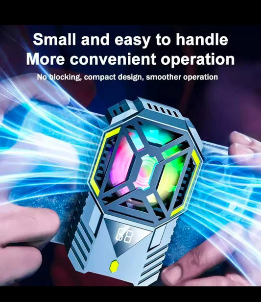 DY88 Smartphone Cooling Fan – Semiconductor Back-Clip Cooler | Vibelinkss